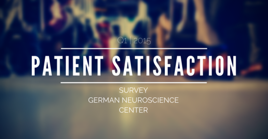 Patient Satisfaction Survey 2015