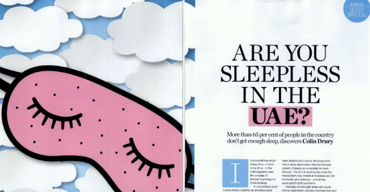 Are you sleepless in the UAE?