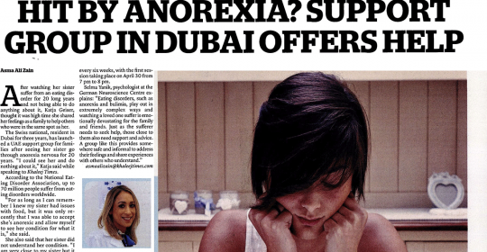 Eating Disorder Support Group In Dubai – Khaleej Times