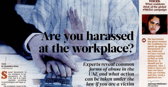 Workplace Harassment In The UAE – Dr. Fabian Explains The Psychology Behind It – Gulf News